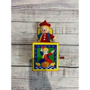 Schylling Toys Classic Clown Jack in the Box